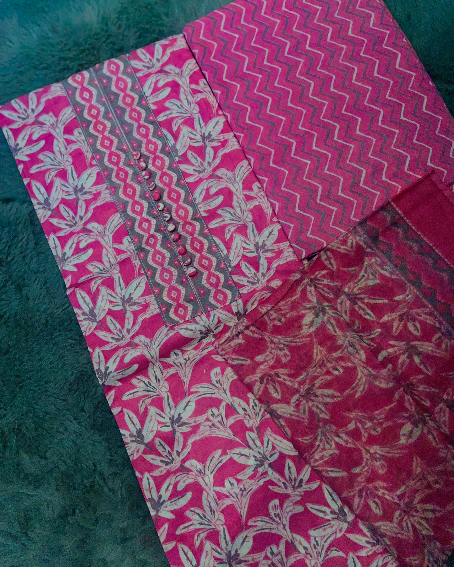 Unstitched Salwar Set