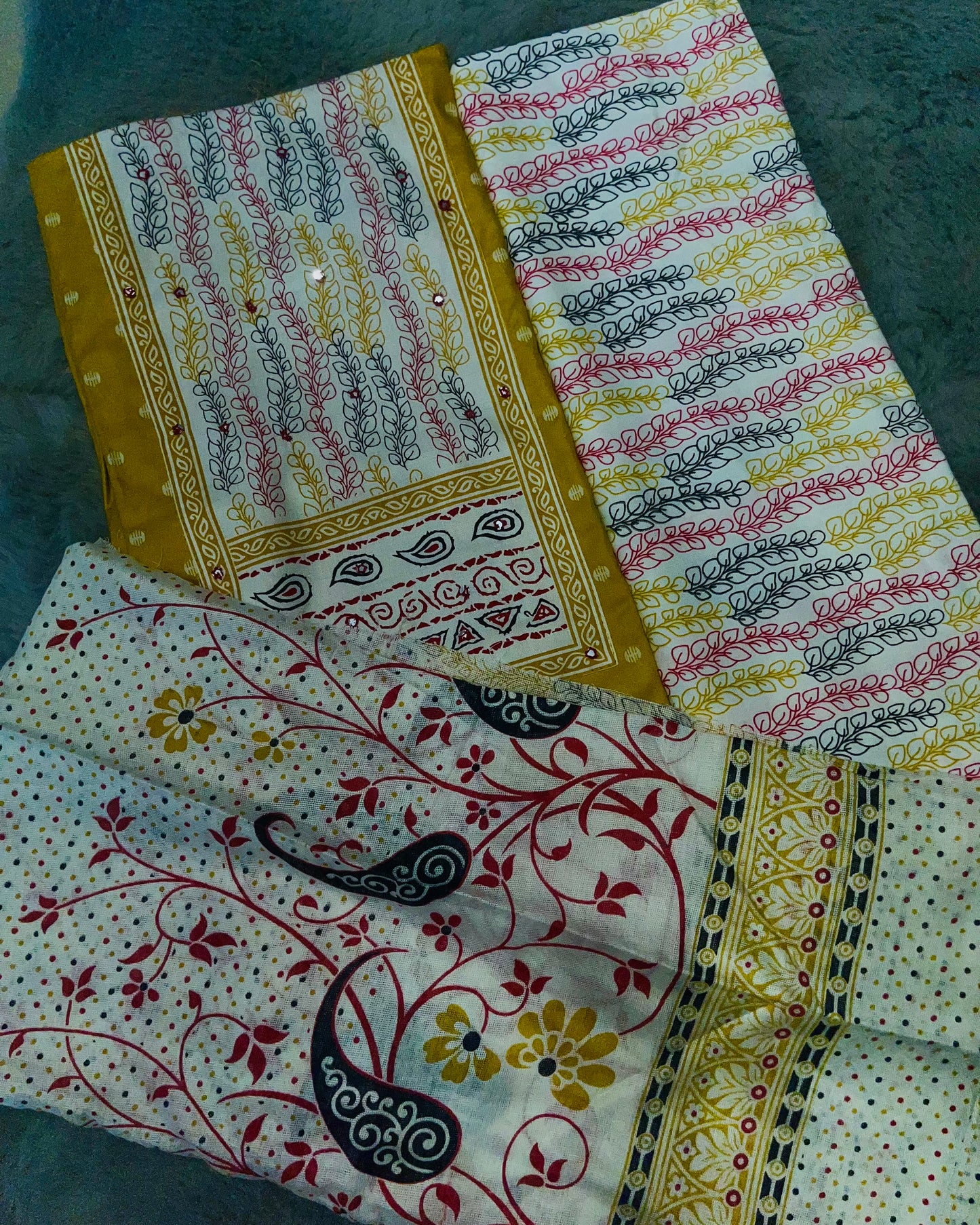 Unstitched Salwar Set