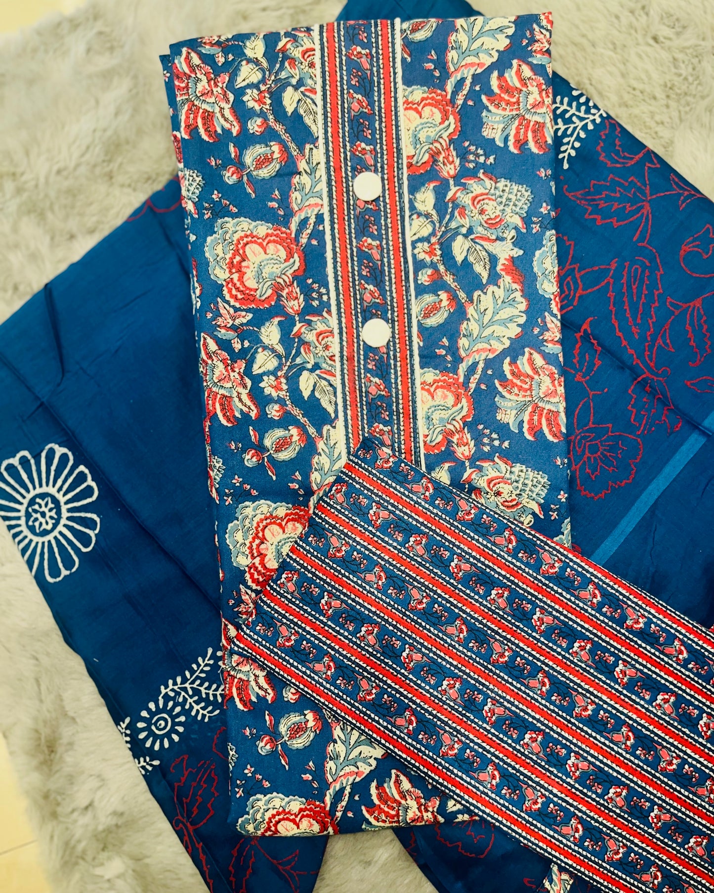 Unstitched Salwar Set