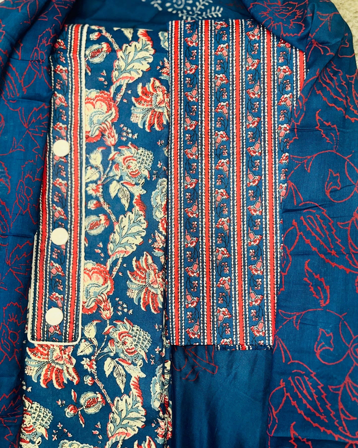 Unstitched Salwar Set