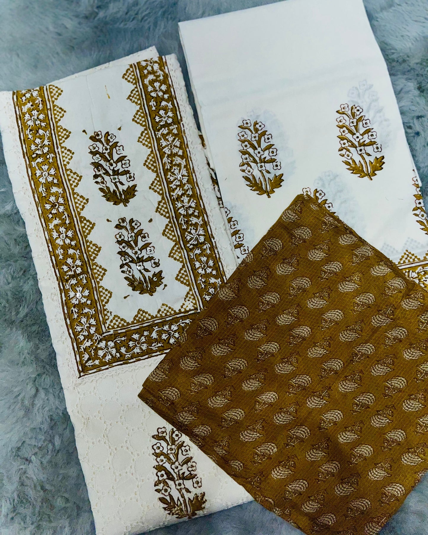 Unstitched Salwar Set