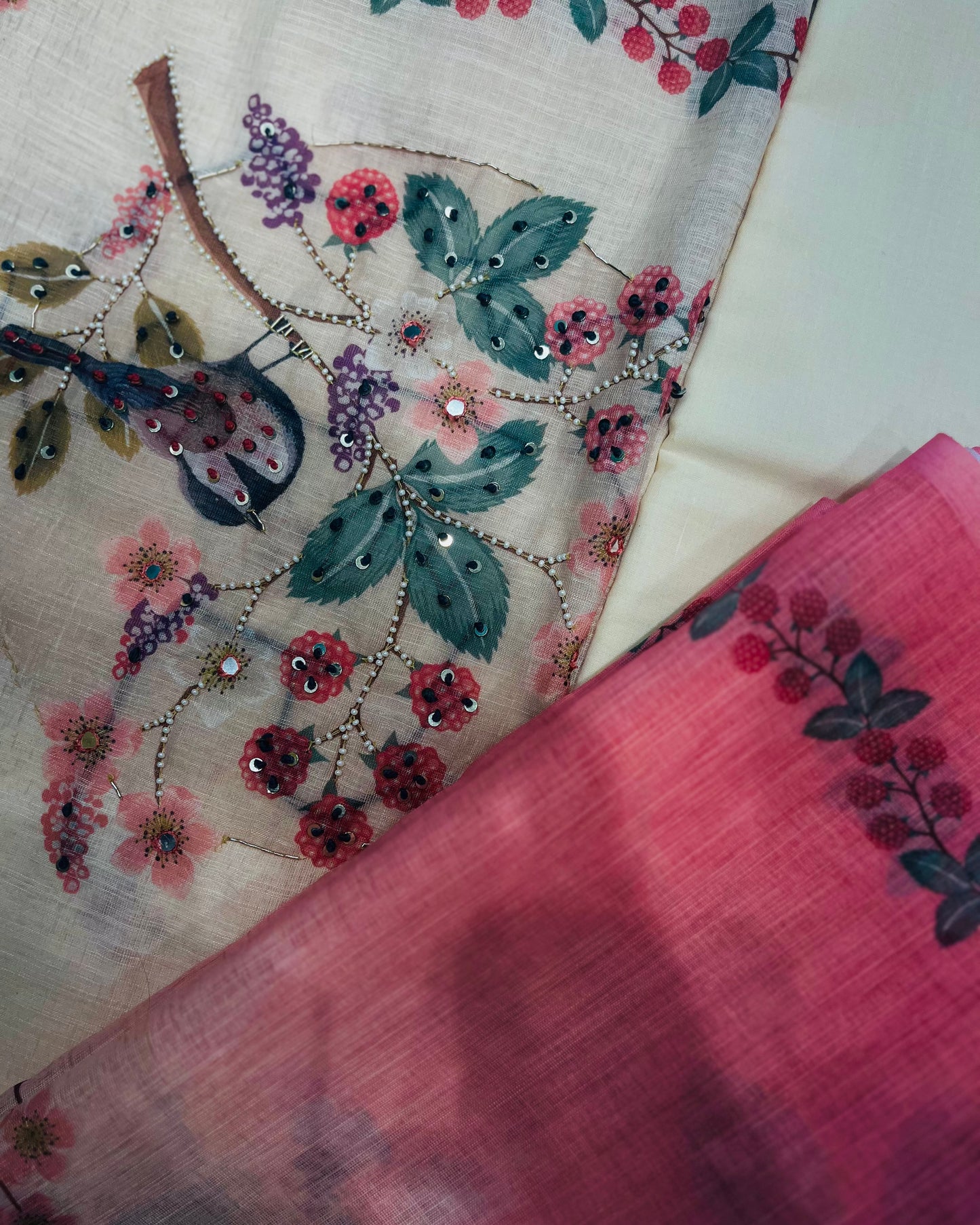 Unstitched Salwar Set