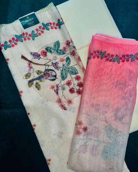 Unstitched Salwar Set