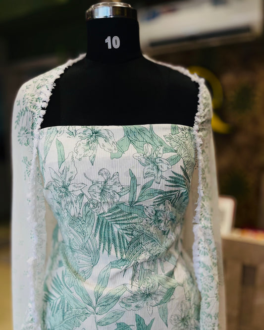 Unstitched Salwar Set