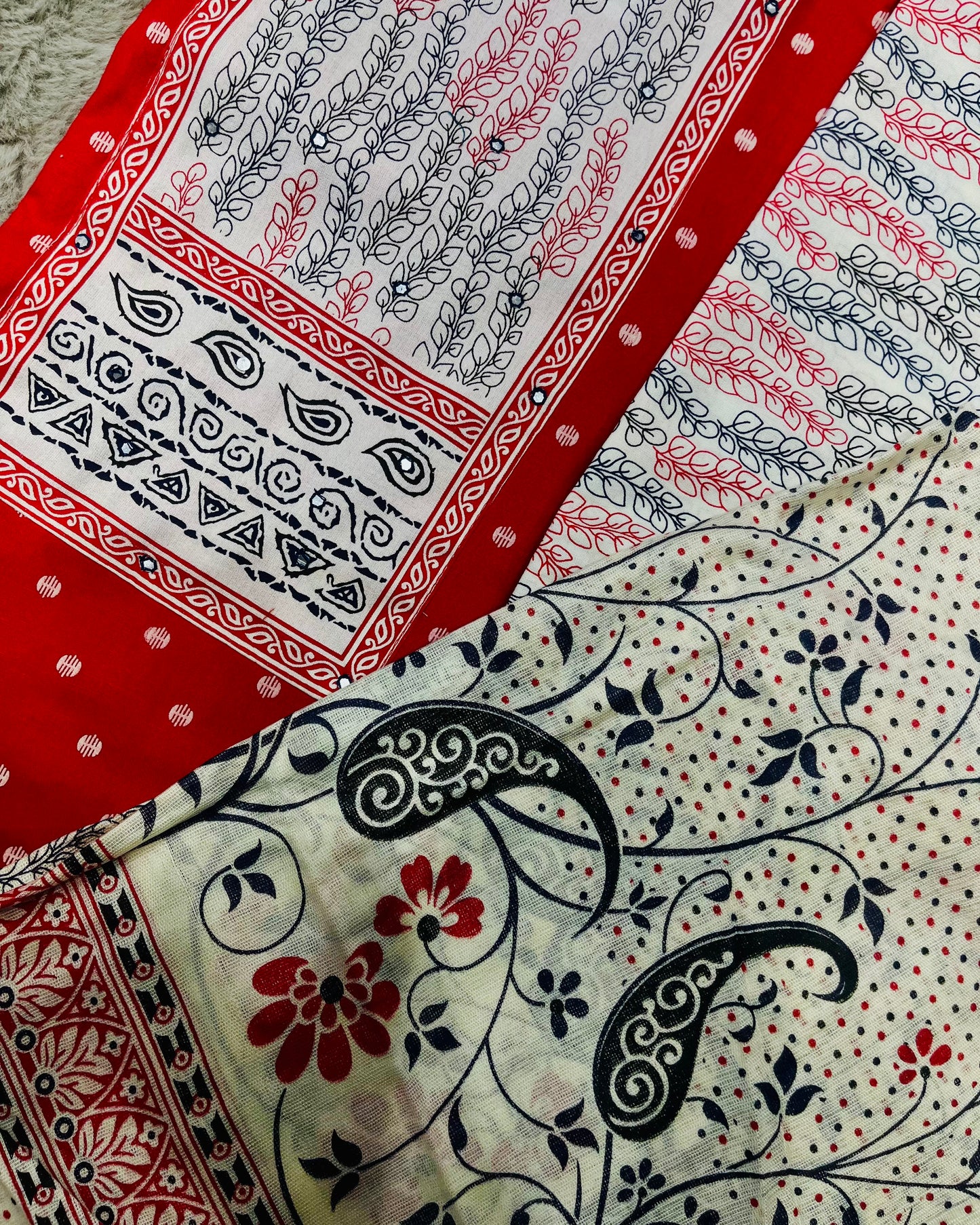 Unstitched Salwar Set