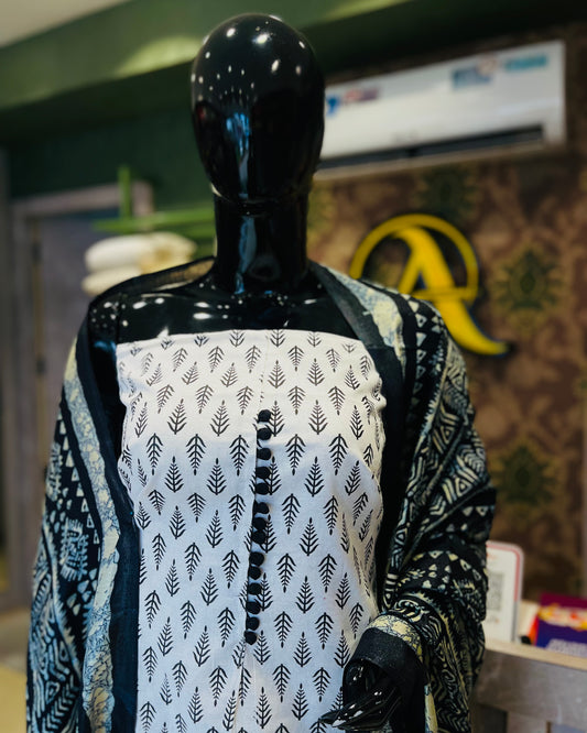 Unstitched Salwar Set