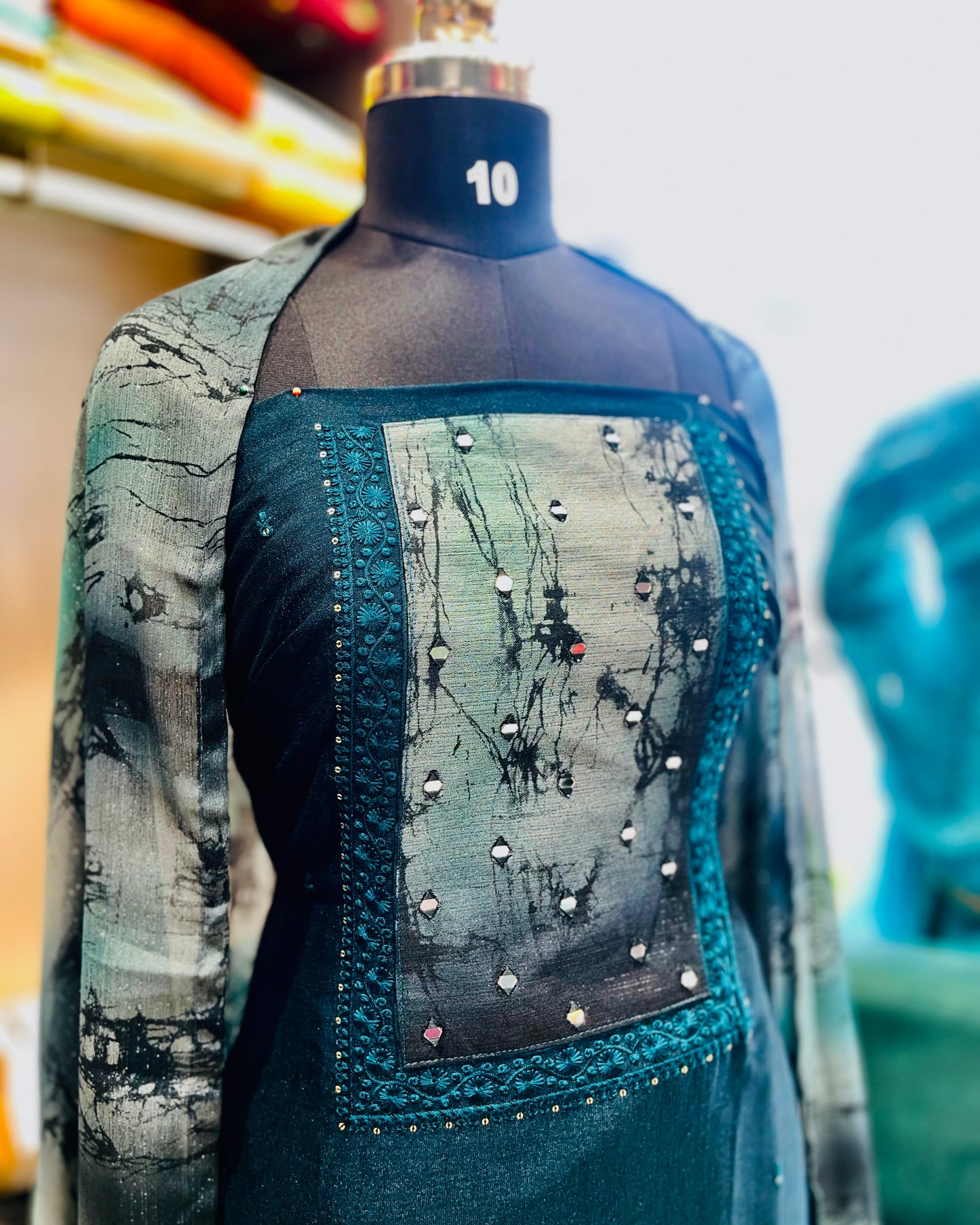 Unstitched Salwar Set