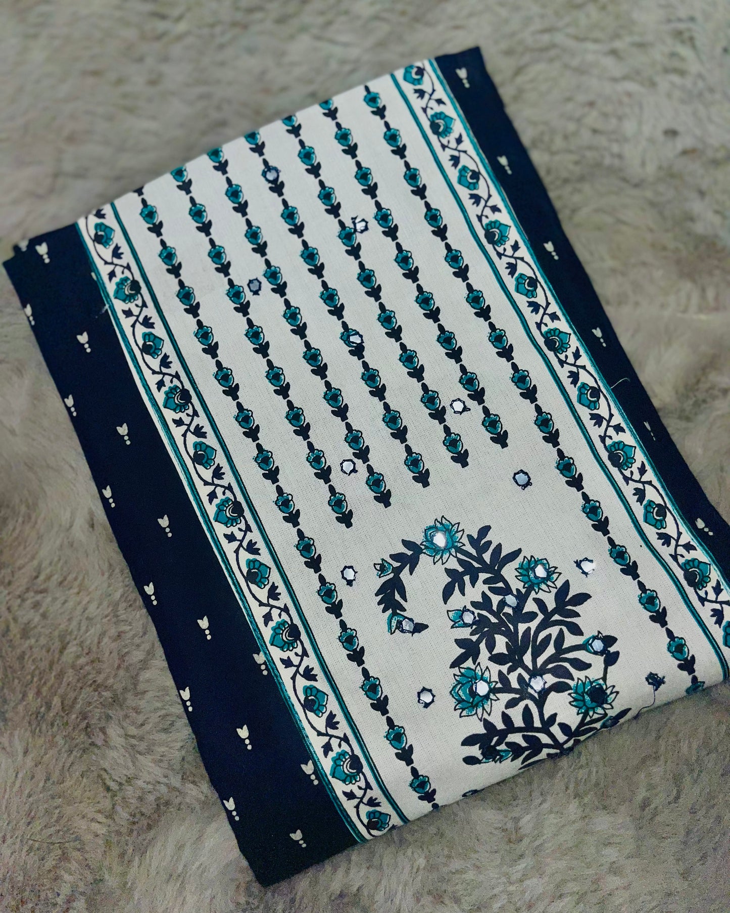 Unstitched Salwar Set