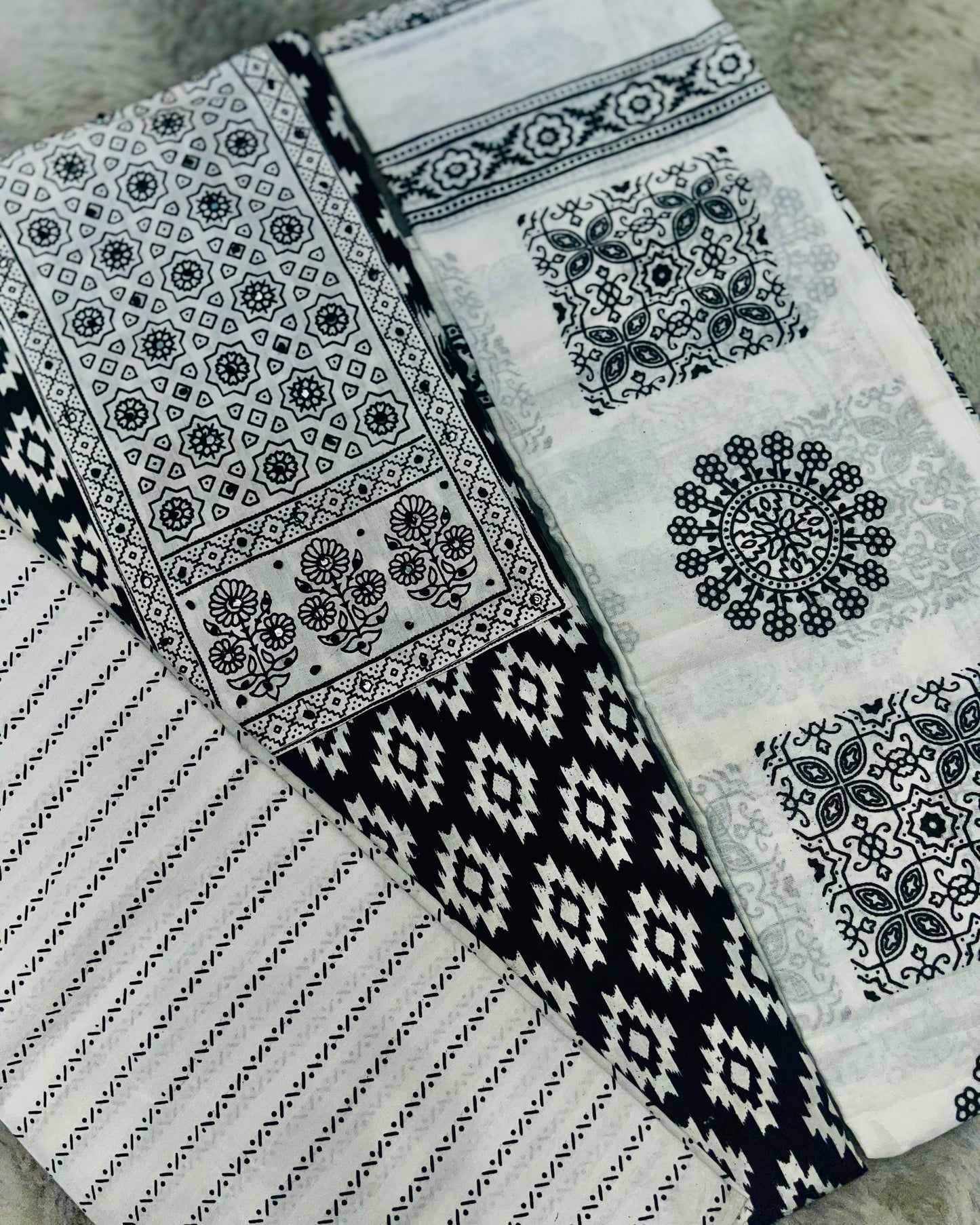 Unstitched Salwar Set