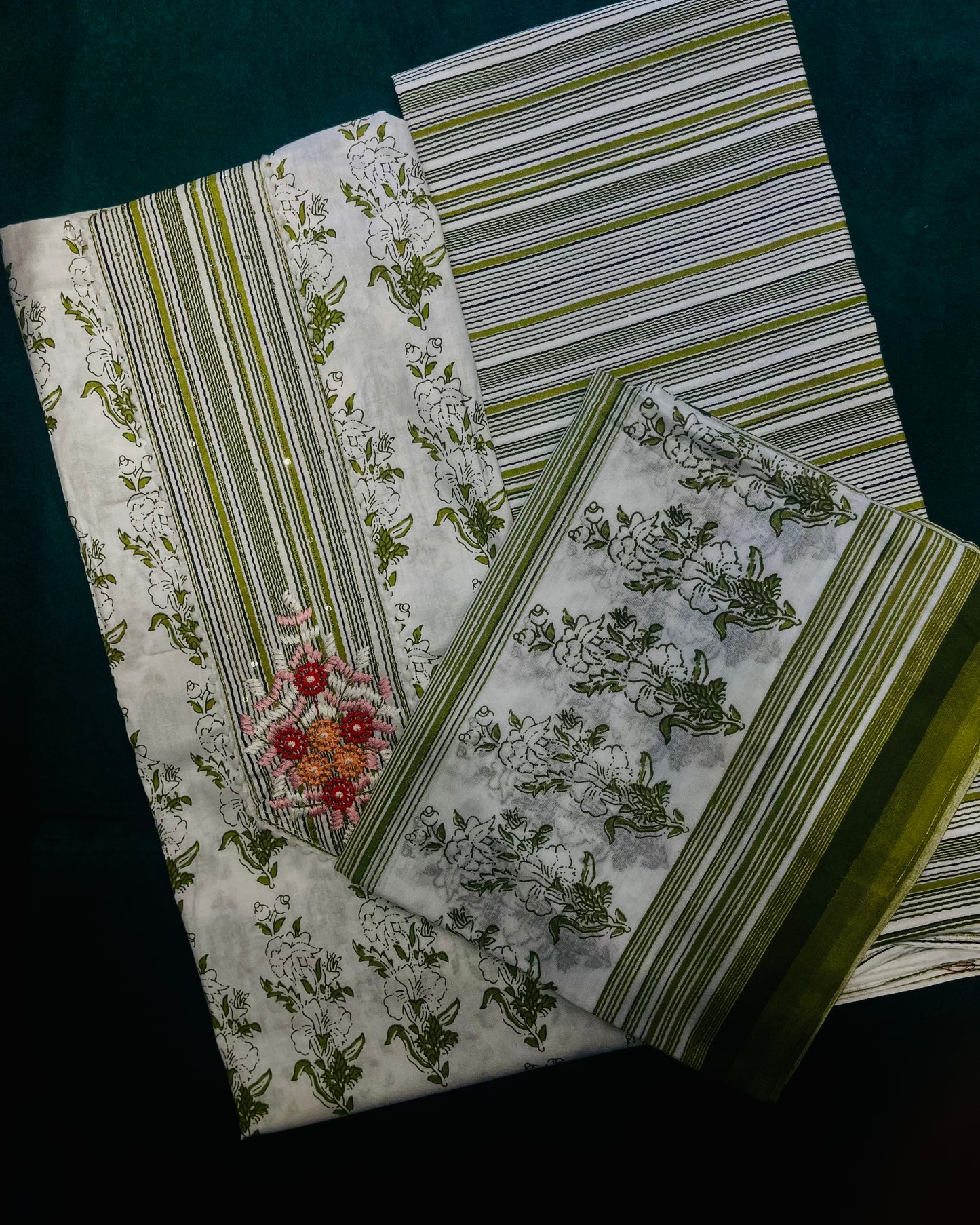 Unstitched Salwar Set