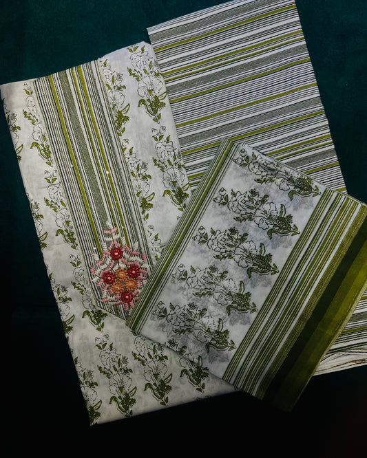 Unstitched Salwar Set