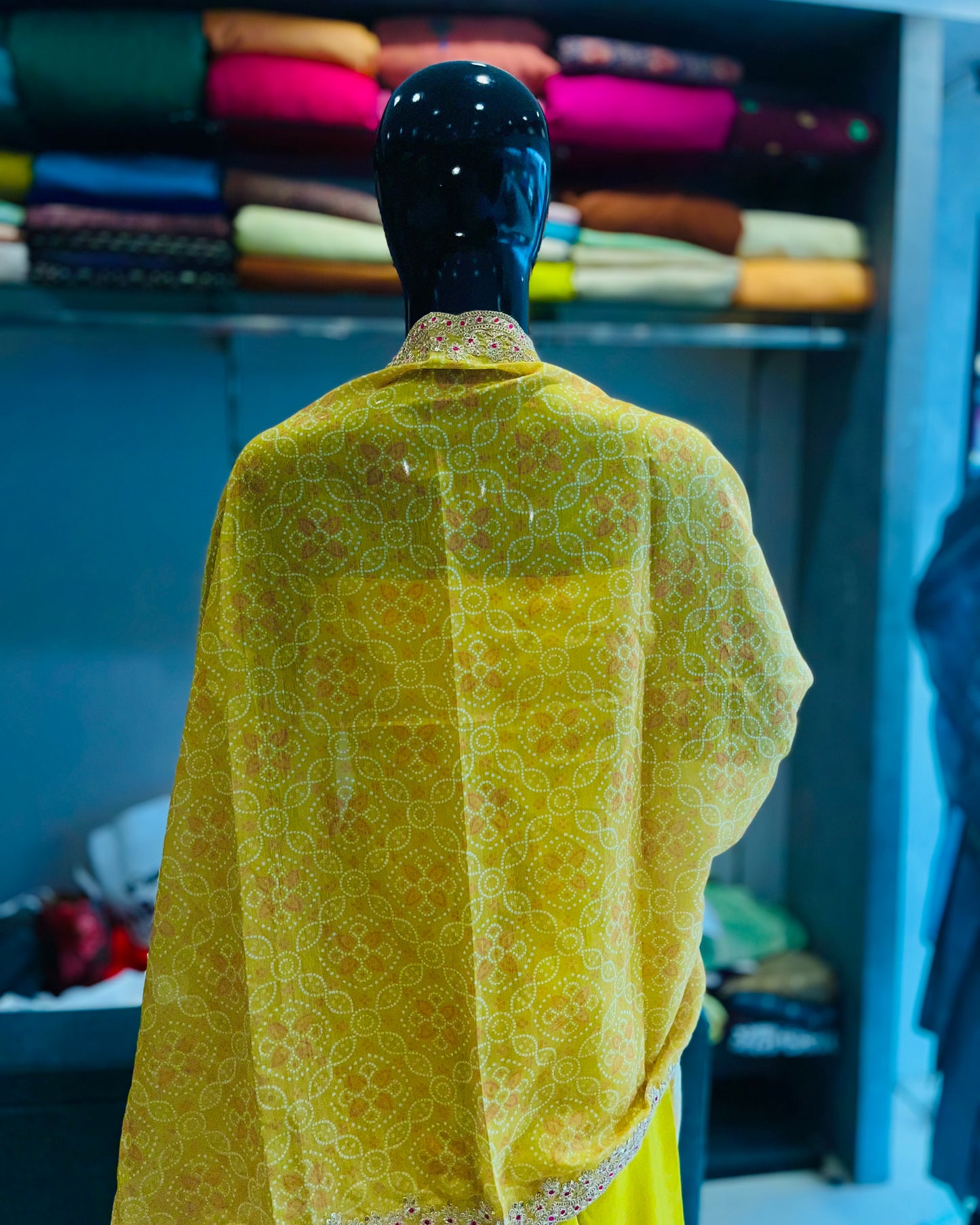 Unstitched Salwar Set