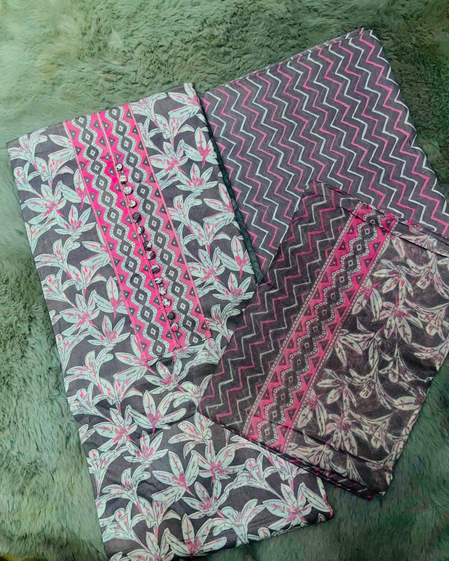 Unstitched Salwar Set