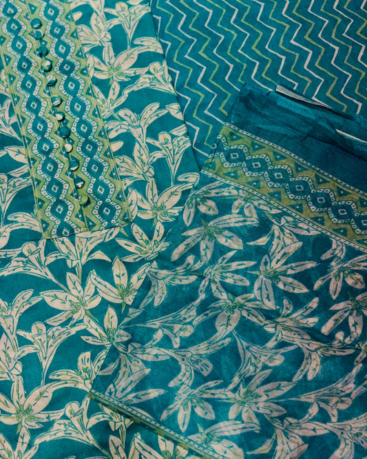 Unstitched Salwar Set