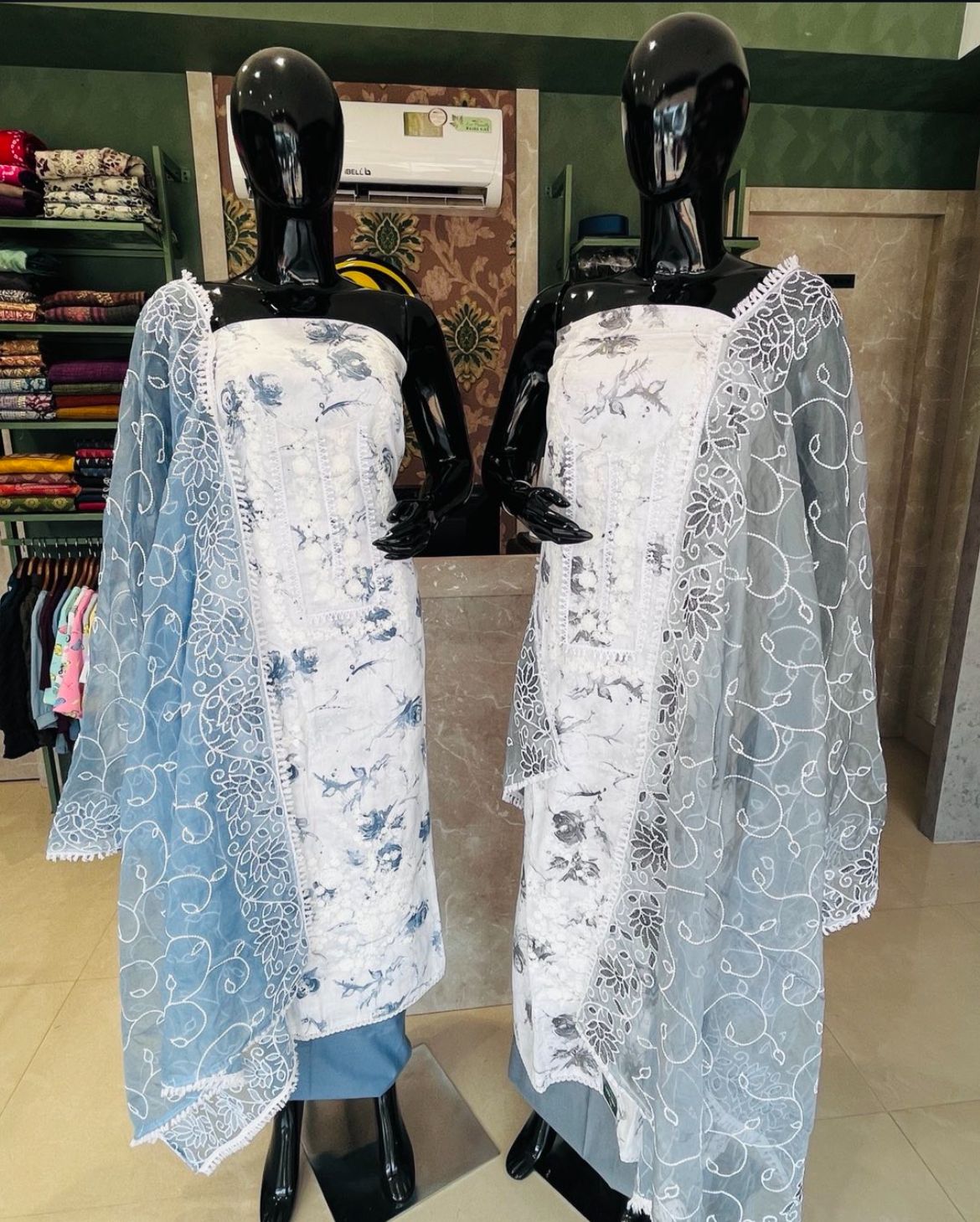 Unstitched salwar set